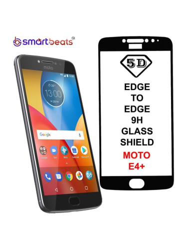 5D GLASS FULL GLUE стъклен протектор Moto E4 Plus