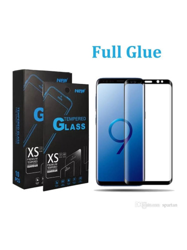 5D Glass FULL GLUE стъклен протектор Samsung S9