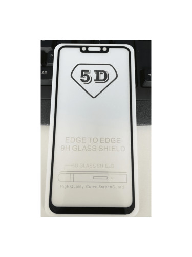 5D Glass  FULL GLUE стъклен протектор Xiaomi MI 8 Lite