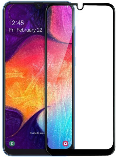 5D Glass FULL GLUE стъклен протектор Samsung A50(A30s) 2019