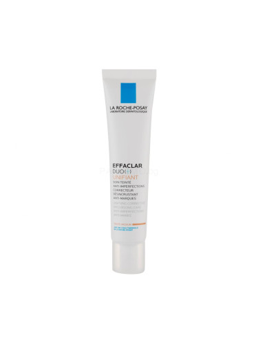 La Roche-Posay Effaclar Duo (+) Unifiant Дневен крем за лице за жени 40 ml Нюанс Medium увредена кутия