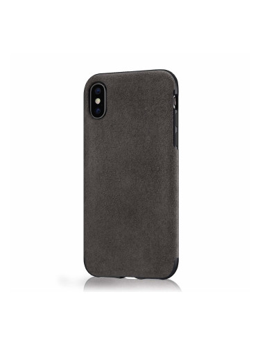 Alcantara кожен гръб Iphone XS