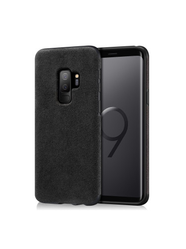 Alcantara кожен гръб Samsung S9 Plus