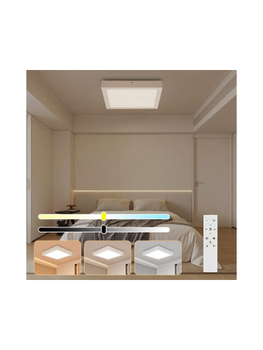 Brilagi-LED Димируема лампа за баня FRAME SMART LED/24W/230V IP44 бял + д.у.