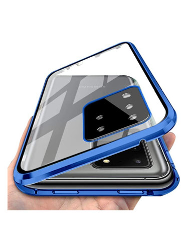 360 Magnetic Case с предно и задно стъкло Samsung S20 Ultra + камера протектор