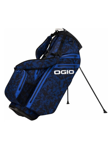 Ogio All Elements Hybrid Чантa за голф Blue Floral Abstract
