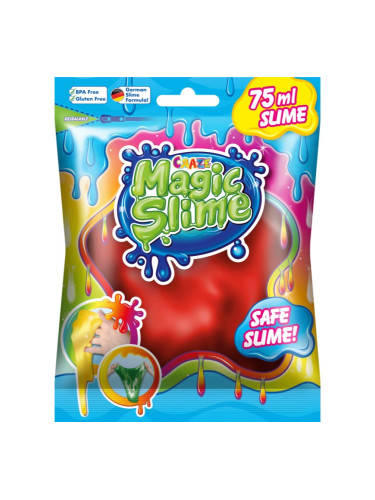 Craze Magic Slime цветна слуз Red 75 мл.