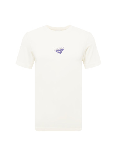 Reebok Функционална тениска  виолетов / бяло