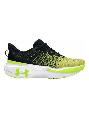 Under Armour Men's UA Infinite Elite Running Shoes Black/Sonic Yellow/High-Vis Yellow 42 Road маратонки