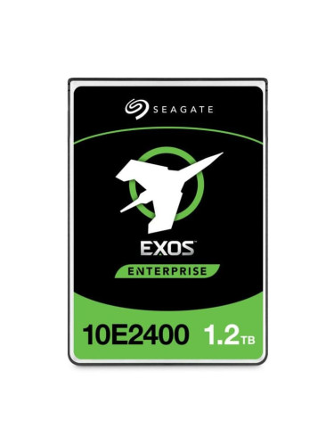 Твърд диск 1200GB Seagate Exos 10E2400 512N ST1200MM0009, SAS 12Gb/s, 10000 rpm, 128MB кеш, 2.5"(6.35 cm)