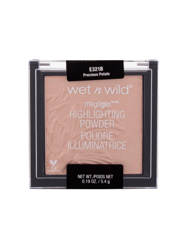 Wet n Wild MegaGlo Highlighting Powder Хайлайтър за жени 5,4 гр Нюанс Precious Petals увредена кутия