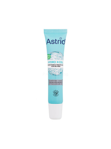 Astrid Hydro X-Cell Eye Gel Cream Околоочен крем за жени 15 ml