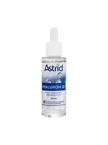 Astrid Hyaluron 3D Antiwrinkle & Firming Serum Серум за лице за жени 30 ml