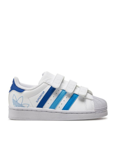 adidas Сникърси Superstar Kids IF3577 Бял