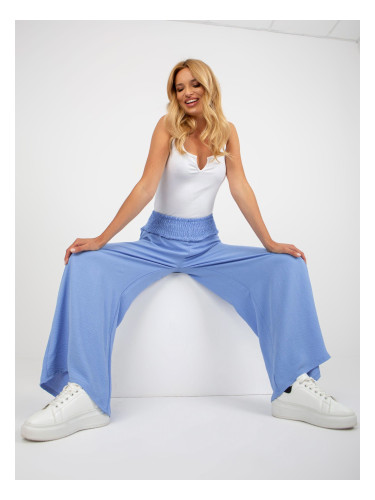 Light blue airy trousers made of Swedish material