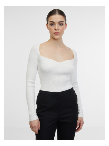 Orsay White women's bodysuit - Women's