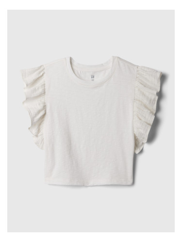 GAP Kids' Crop Top with Ruffles - Girls