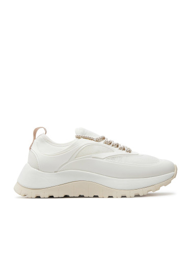 Сникърси Calvin Klein Runner Lace Up Caging HW0HW01900 Бял