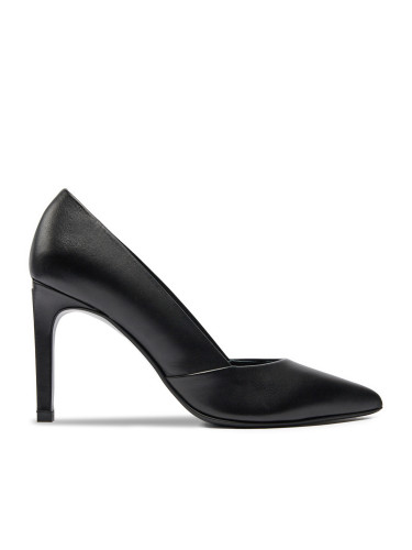 Обувки на ток Calvin Klein Heel Pump 90 Leather HW0HW01928 Черен