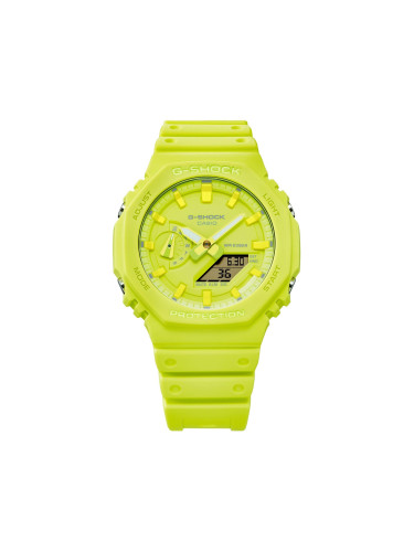 Часовник G-Shock GA-2100-9A9ER Жълт