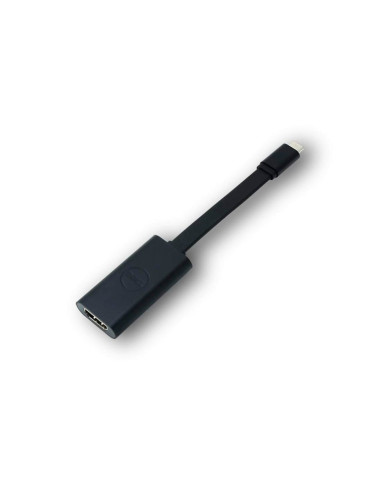 Преходник Dell 470-ABMZ, от USB C(м) към HDMI(ж), черен