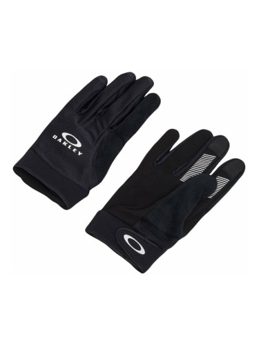Oakley All Mountain MTB Glove Black/White XL Велосипед-Ръкавици