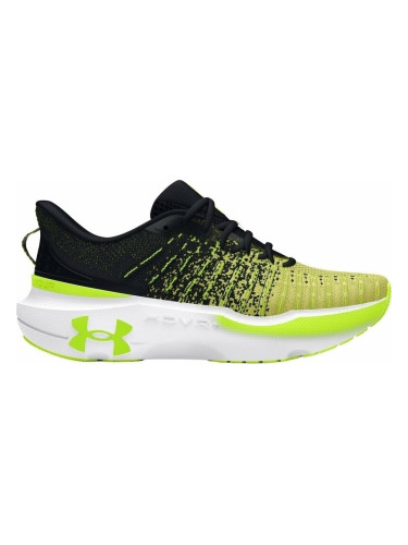 Under Armour Men's UA Infinite Elite Running Shoes Black/Sonic Yellow/High-Vis Yellow 41 Road маратонки