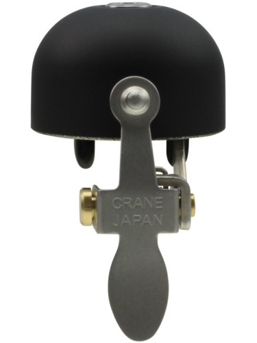 Crane Bell E-Ne Stealth Black 37 mm Велосипедно звънче