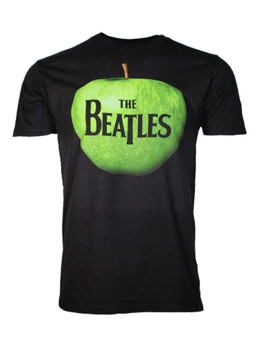 The Beatles Риза Apple Logo Мъжки Black S