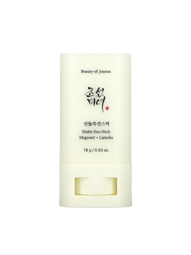 Слънцезащитен стик за лице матиращ SPF50+ BEAUTY OF JOSEON Mattе Sun Stick 18g