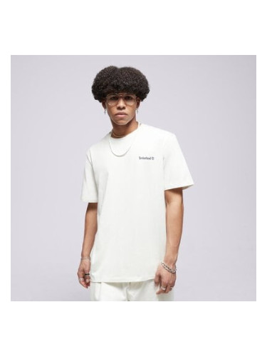 Timberland Тениска Small Logo Print Tee мъжки Дрехи Тениски TB0A5QQTCM91 Бял