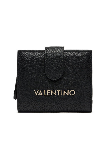 Valentino Малък дамски портфейл Brixton VPS7LX215 Черен