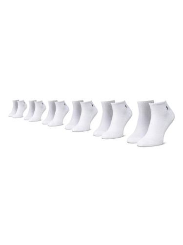Polo Ralph Lauren Комплект 6 чифта къси чорапи унисекс 449723765002 r.OS Бял