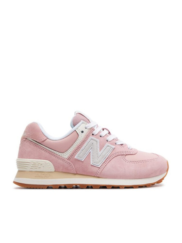 New Balance Сникърси WL574QE2 Розов