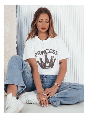 T-shirt damski PRINCY biały Dstreet