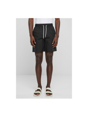 Men's Seersucker Shorts Black
