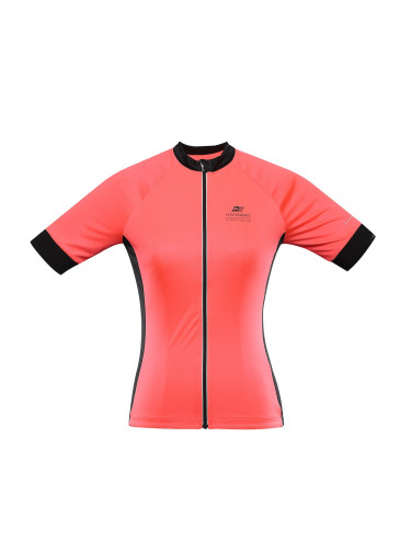 Women's cycling jersey ALPINE PRO SAGENA diva pink