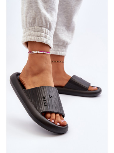 Boto Дамски леки пързалки от черна пяна Fenicva