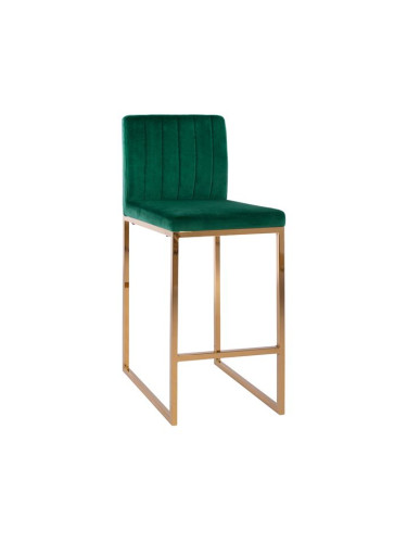 Бар стол зелен цвят
