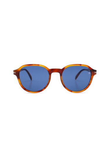 David Beckham DB 1044/S EX4 KU 51 - квадратна слънчеви очила, мъжки, кафяви