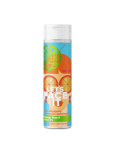 TUTTI FRUTTI LET'S FACE IT Мицеларна вода Energy Shot 200 мл