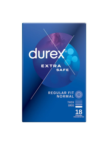 DUREX EXTRA SAFE Презервативи 18 бр.