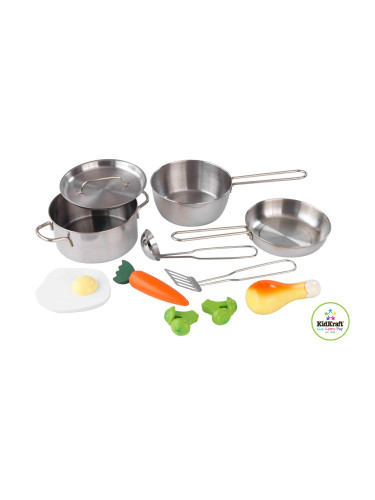 Кухненска utensils KidKraft Deluxe Cookware Set
