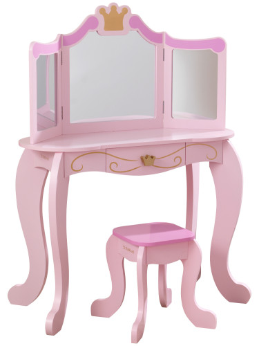 Тоалетна масичка KidKraft Princess Vanity and стол