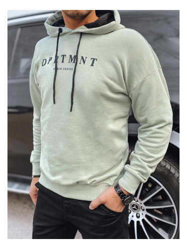 Men's sweatshirt with olive print Dstreet