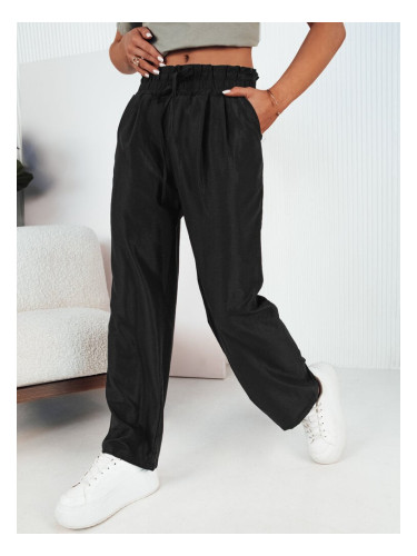 EUFRAZ Women's Trousers Black Dstreet