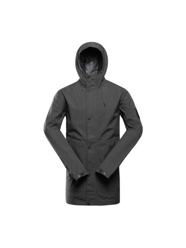 Grey men's coat with PTX ALPINE PRO Perfet membrane