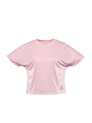 Women's quick-drying T-shirt ALPINE PRO YOGERA roseate spoonbill