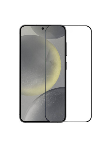 Стъклен протектор OG Premium с цяло лепило, За Samsung Galaxy S24 Plus (S926B), Черен