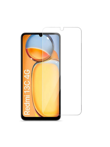 Стъклен протектор MBX Bulk, За Xiaomi Redmi 13C 4G, Прозрачен